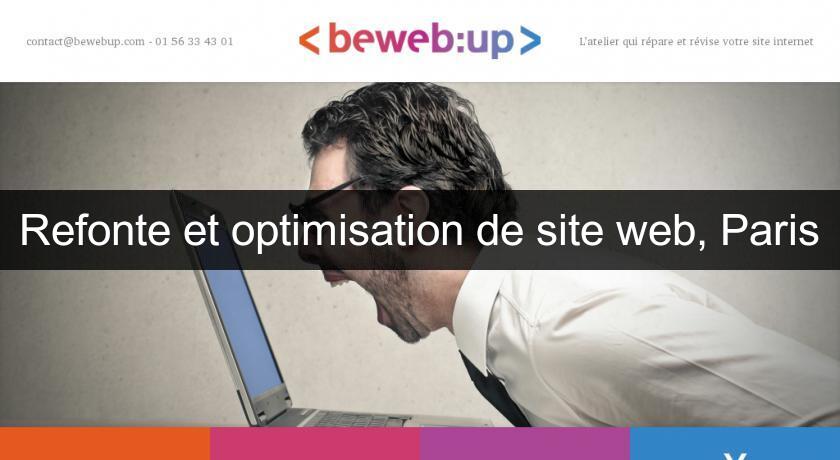 Refonte et optimisation de site web, Paris Refonte et optimisation de site web, Paris