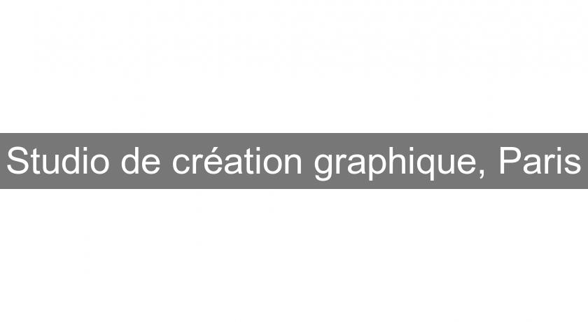 Studio de création graphique, Paris Studio de création graphique, Paris