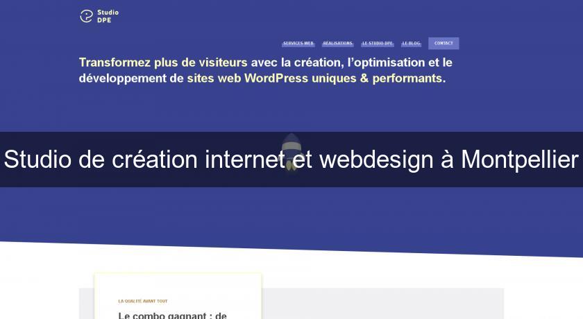 Studio de création internet et webdesign à Lyon Studio de création internet et webdesign à Lyon