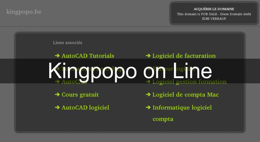 Kingpopo on Line Kingpopo on Line