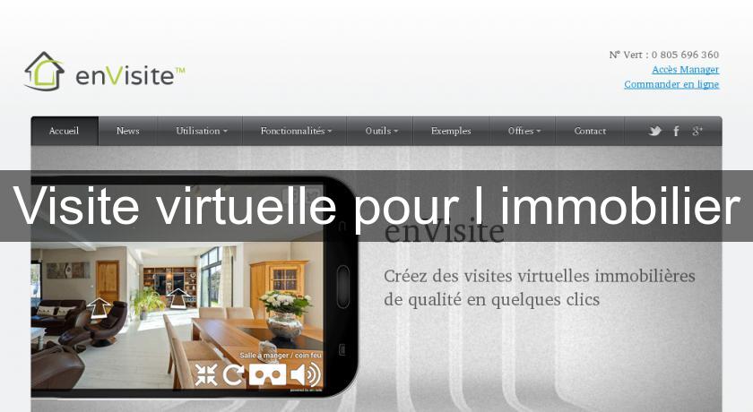 Visite virtuelle pour l'immobilier Visite virtuelle pour l'immobilier