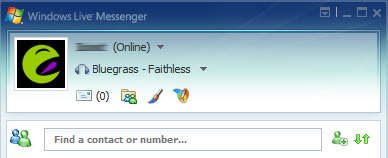 capture d'ecran MSN Amp