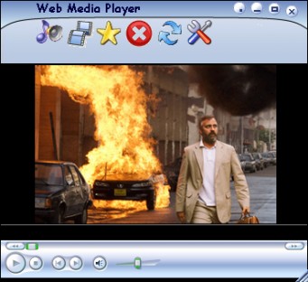 capture d'ecran Web Media Player v 0.62