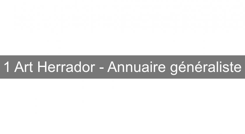 1 Art Herrador - Annuaire généraliste 1 Art Herrador - Annuaire généraliste