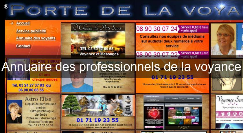 Annuaire des professionnels de la voyance Annuaire des professionnels de la voyance