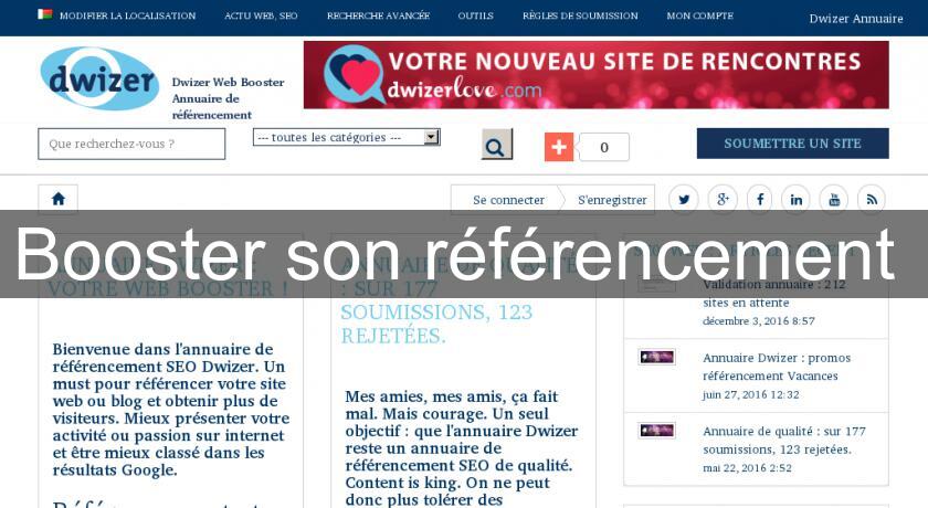 Booster son référencement Booster son référencement