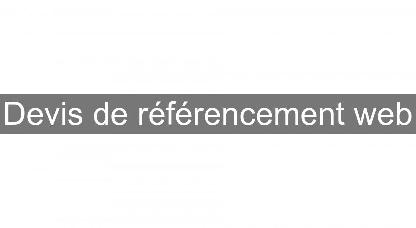 Devis de référencement web Devis de référencement web