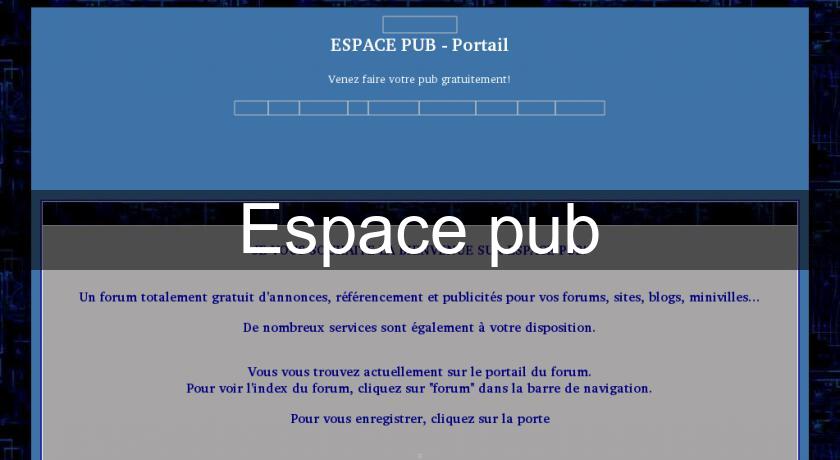Espace pub Espace pub