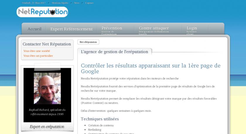 Internet reputation, gestion de l'ereputation Internet reputation, gestion de l'ereputation