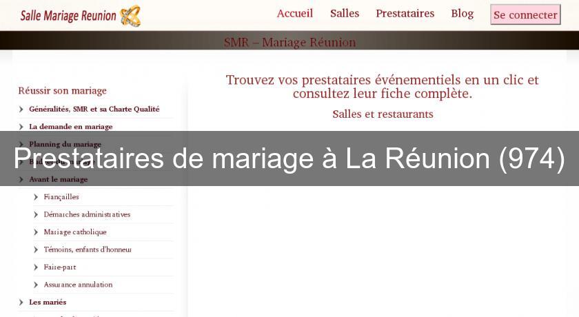 Prestataires de mariage à La Réunion (974) Prestataires de mariage à La Réunion (974)