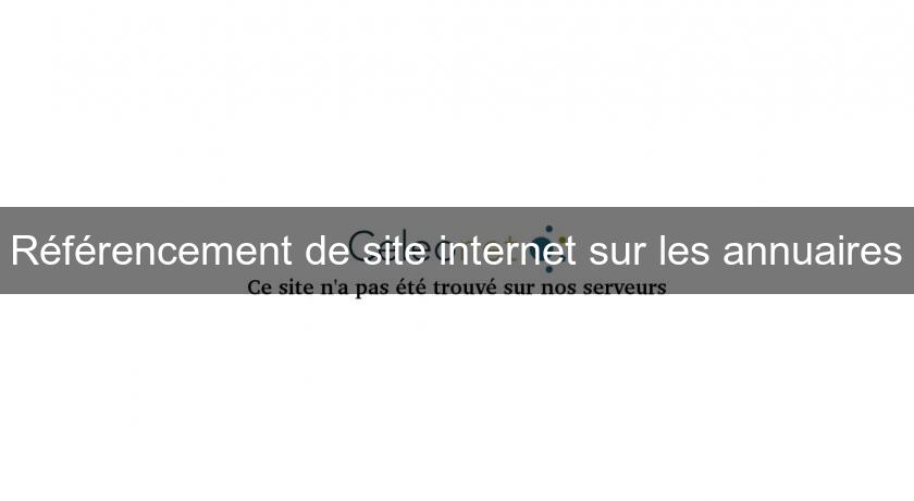 Référencement de site internet sur les annuaires Référencement de site internet sur les annuaires