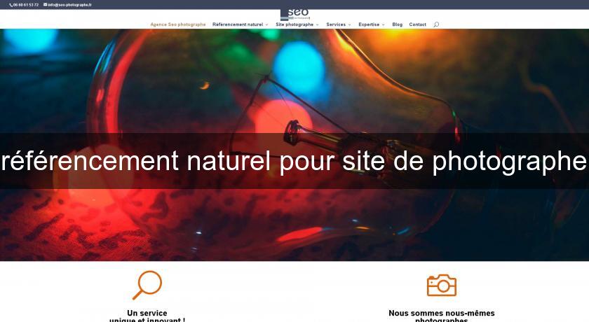 référencement naturel pour site de photographe référencement naturel pour site de photographe