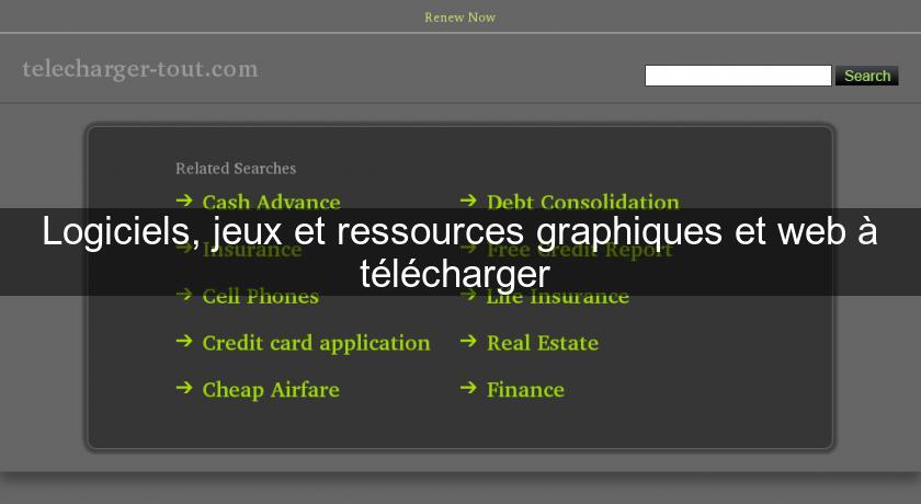 Logiciels, jeux et ressources graphiques et web à télécharger Logiciels, jeux et ressources graphiques et web à télécharger