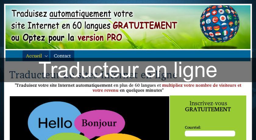 Traducteur en ligne Traducteur en ligne