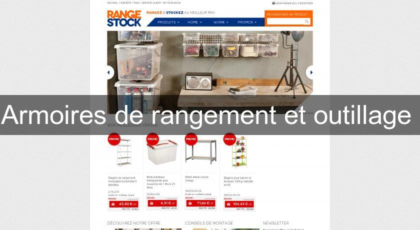 Armoires de rangement et outillage Armoires de rangement et outillage