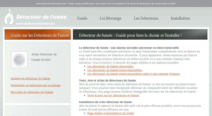 Guide d'achat Détecteur De Fumée Guide d'achat Détecteur De Fumée