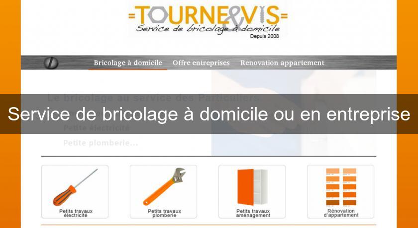 Service de bricolage à domicile ou en entreprise Service de bricolage à domicile ou en entreprise
