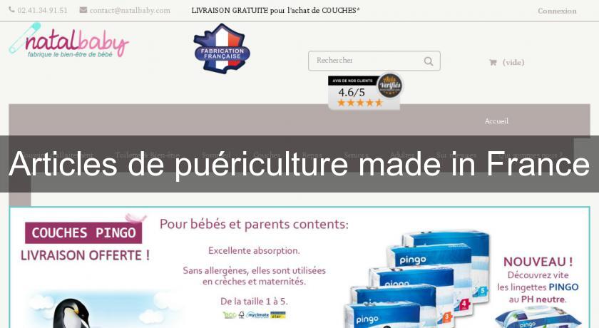 Articles de puériculture made in France Articles de puériculture made in France