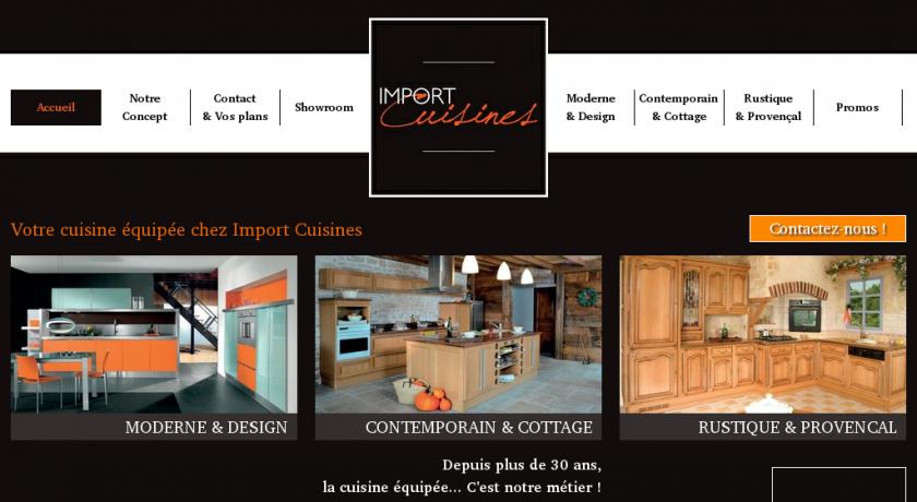 Cuisines équipées - Import Cuisines belgique Cuisines équipées - Import Cuisines belgique