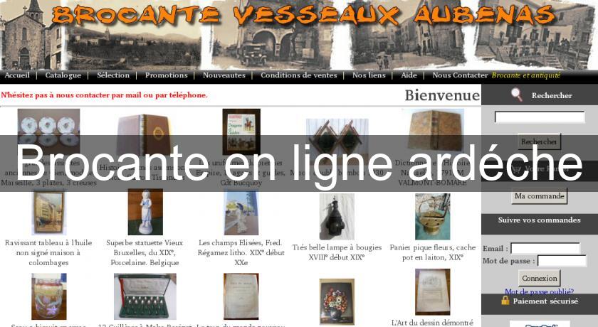 Brocante en ligne ardéche Brocante en ligne ardéche