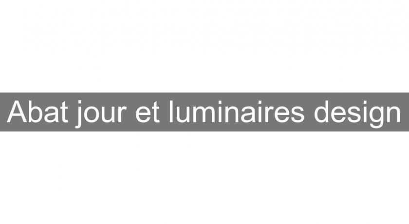 Abat jour et luminaires design Abat jour et luminaires design