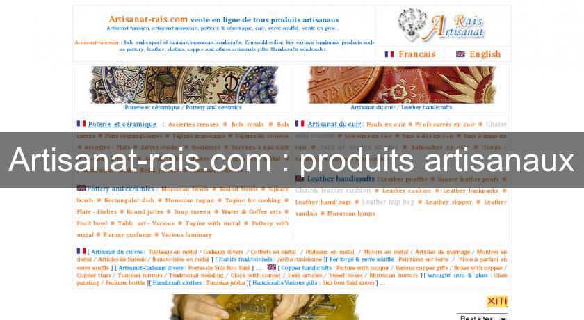 Artisanat-rais.com : produits artisanaux Artisanat-rais.com : produits artisanaux