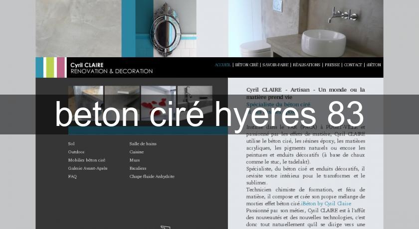 beton ciré hyeres 83 beton ciré hyeres 83