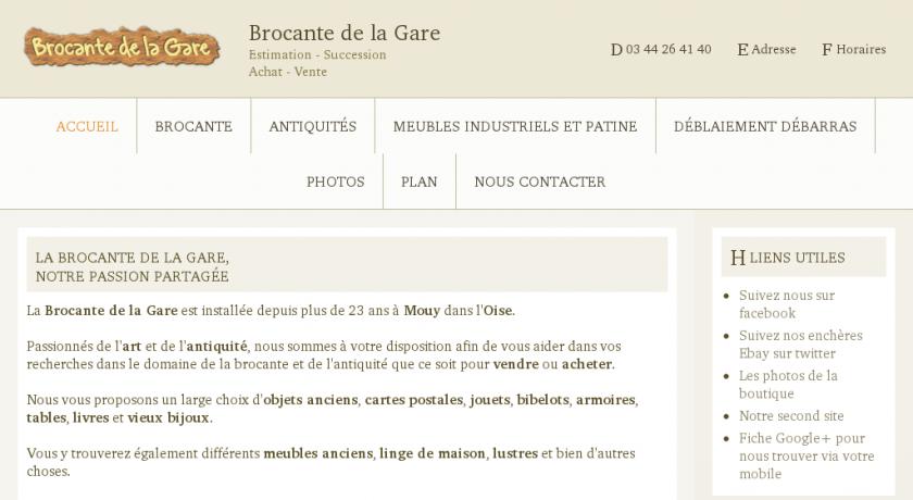 Brocante de la Gare Oise picardie idf Brocante de la Gare Oise picardie idf