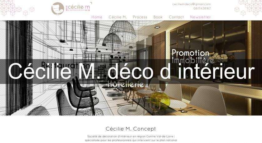 Cécilie M. déco d'intérieur Cécilie M. déco d'intérieur