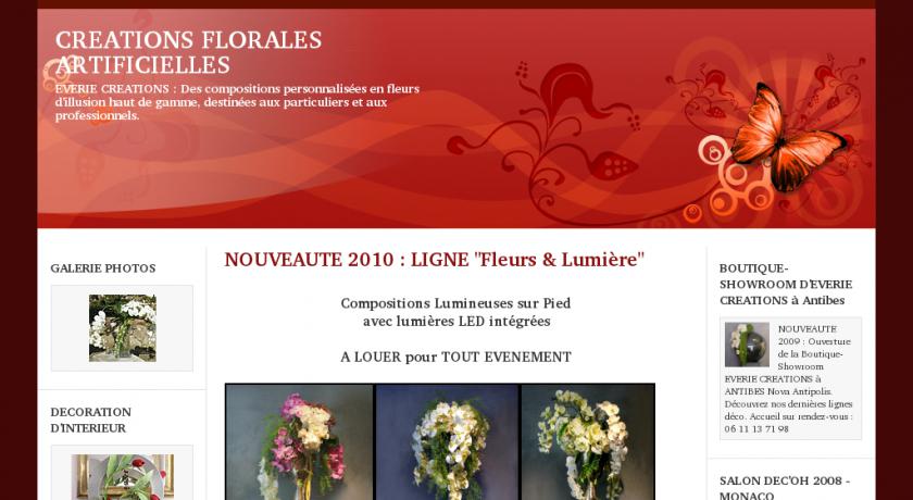 Composition et décoration florale artificielle dans les Alpes Maritimes Composition et décoration florale artificielle dans les Alpes Maritimes