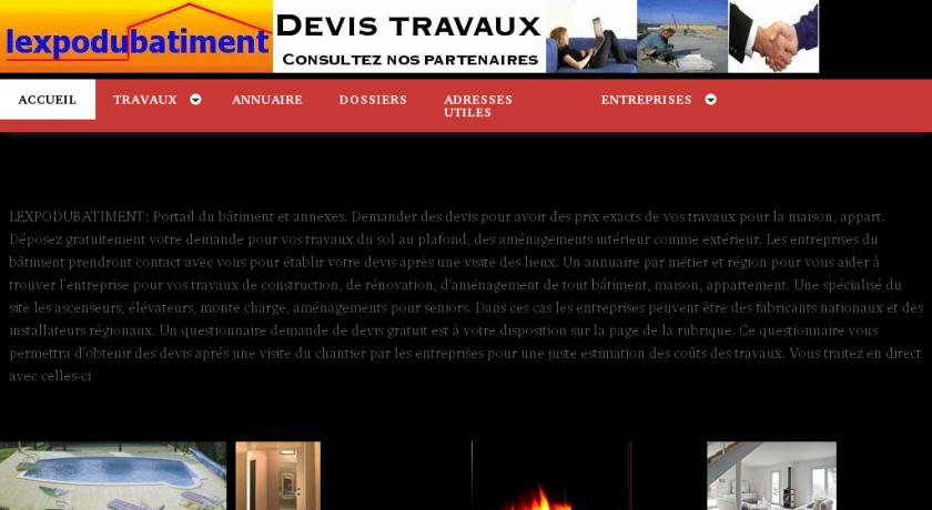 Devis travaux maison - expo du batiment Devis travaux maison - expo du batiment