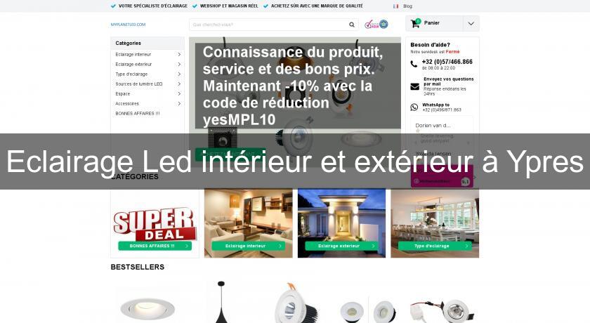 Eclairage Led intérieur et extérieur à Ypres Eclairage Led intérieur et extérieur à Ypres