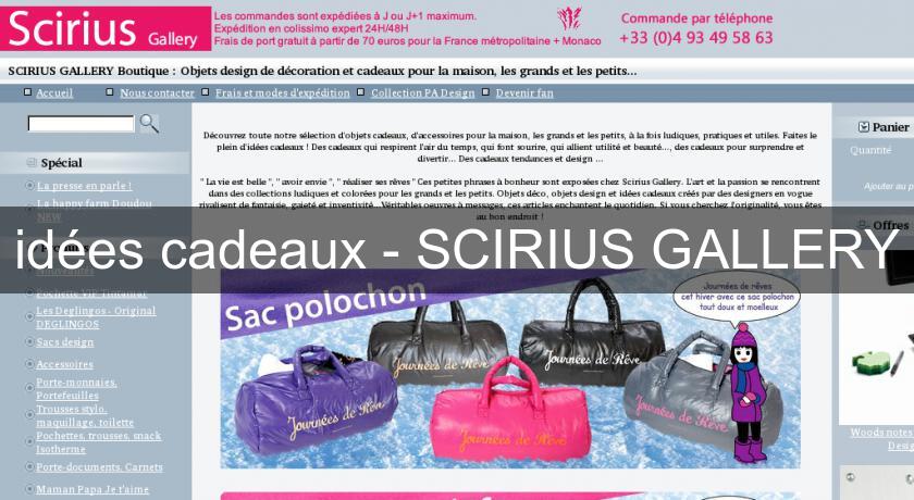 idées cadeaux - SCIRIUS GALLERY idées cadeaux - SCIRIUS GALLERY