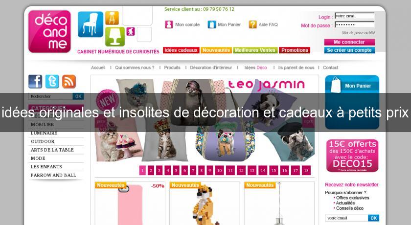 idées originales et insolites de décoration et cadeaux à petits prix idées originales et insolites de décoration et cadeaux à petits prix