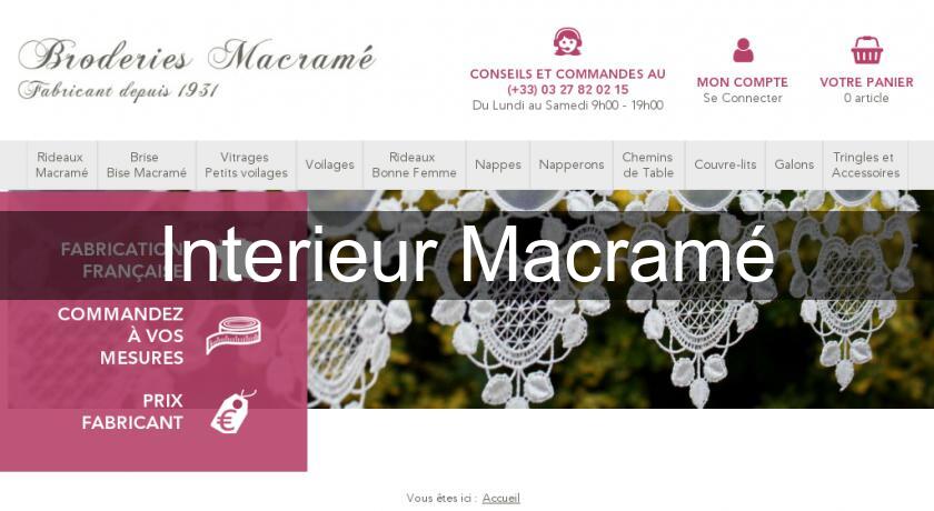 Interieur Macramé Interieur Macramé