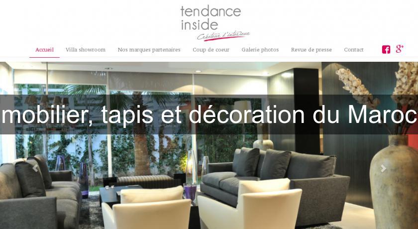 mobilier, tapis et décoration du Maroc mobilier, tapis et décoration du Maroc