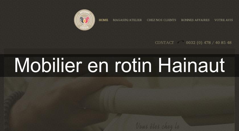 Mobilier en rotin Hainaut Mobilier en rotin Hainaut