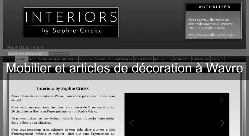 Mobilier et articles de décoration à Wavre Mobilier et articles de décoration à Wavre