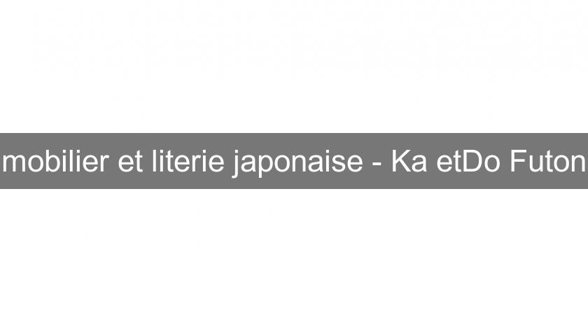 mobilier et literie japonaise - Ka etDo Futon mobilier et literie japonaise - Ka etDo Futon