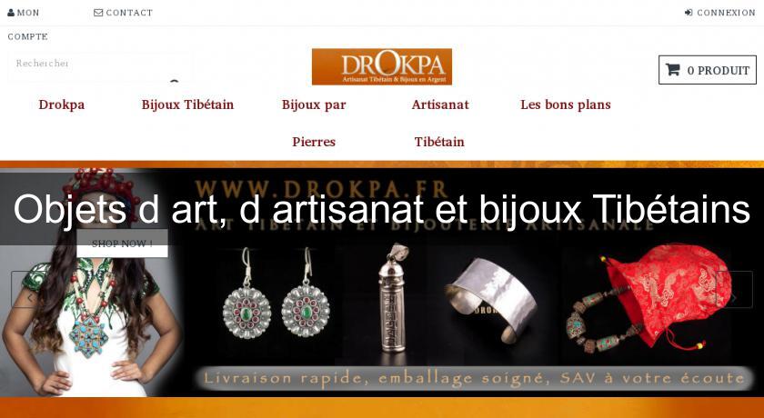 Objets d'art, d'artisanat et bijoux Tibétains Objets d'art, d'artisanat et bijoux Tibétains