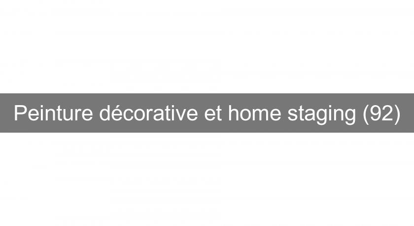 Peinture décorative et home staging (92) Peinture décorative et home staging (92)