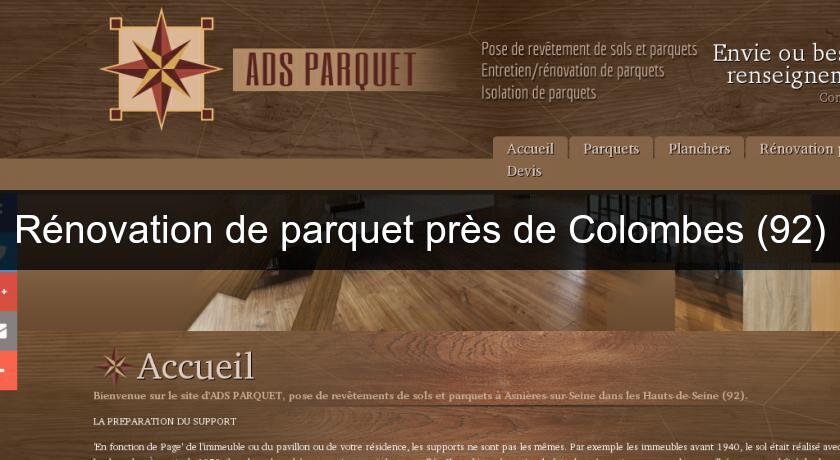 Rénovation de parquet près de Colombes (92) Rénovation de parquet près de Colombes (92)