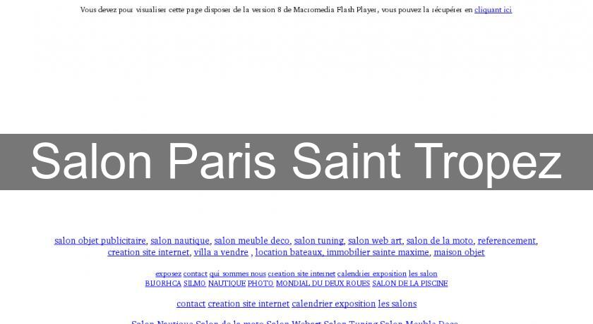 Salon Paris Saint Tropez Salon Paris Saint Tropez