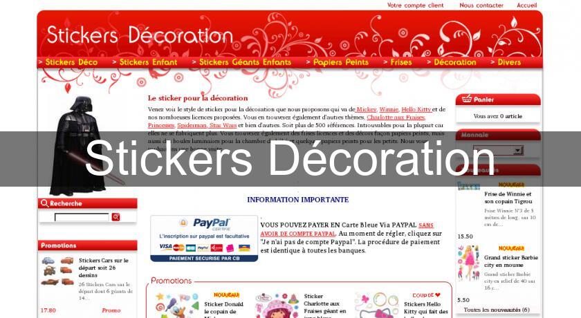 Stickers Décoration Stickers Décoration