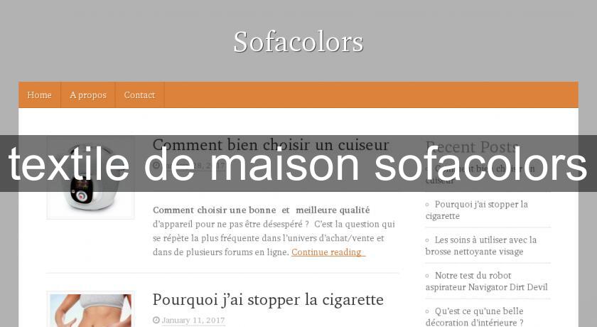 textile de maison sofacolors textile de maison sofacolors