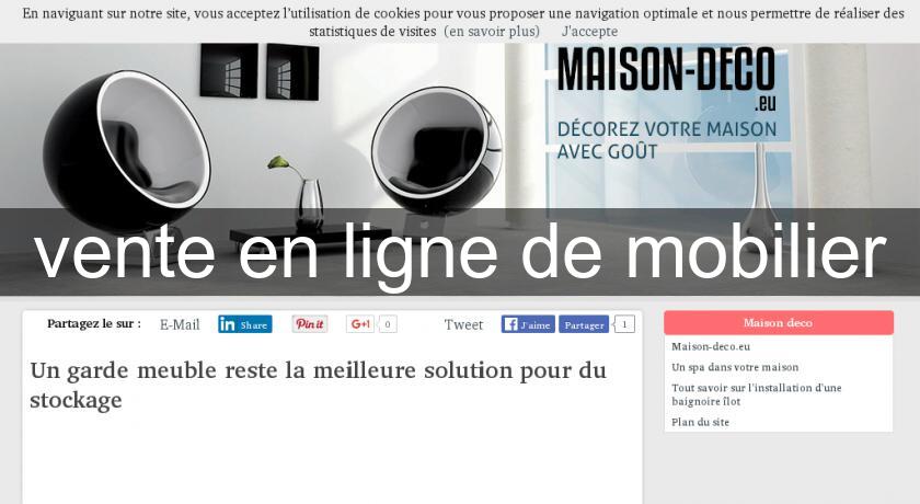 vente en ligne de mobilier vente en ligne de mobilier