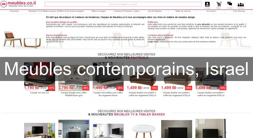 Meubles contemporains, Israel Meubles contemporains, Israel