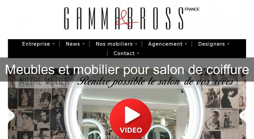 Meubles et mobilier pour salon de coiffure Meubles et mobilier pour salon de coiffure