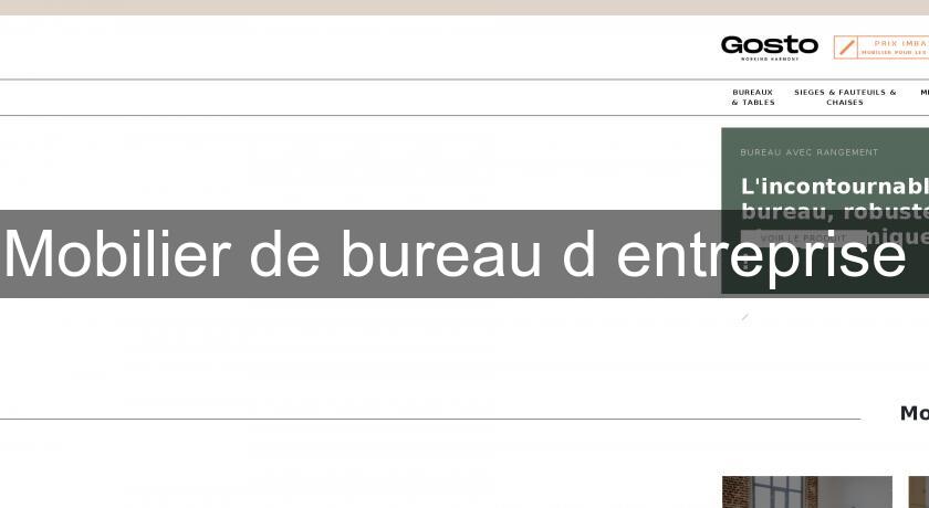 Mobilier de bureau d'entreprise Mobilier de bureau d'entreprise