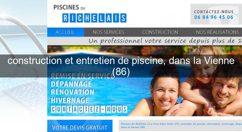 construction et entretien de piscine, dans la Vienne (86) construction et entretien de piscine, dans la Vienne (86)